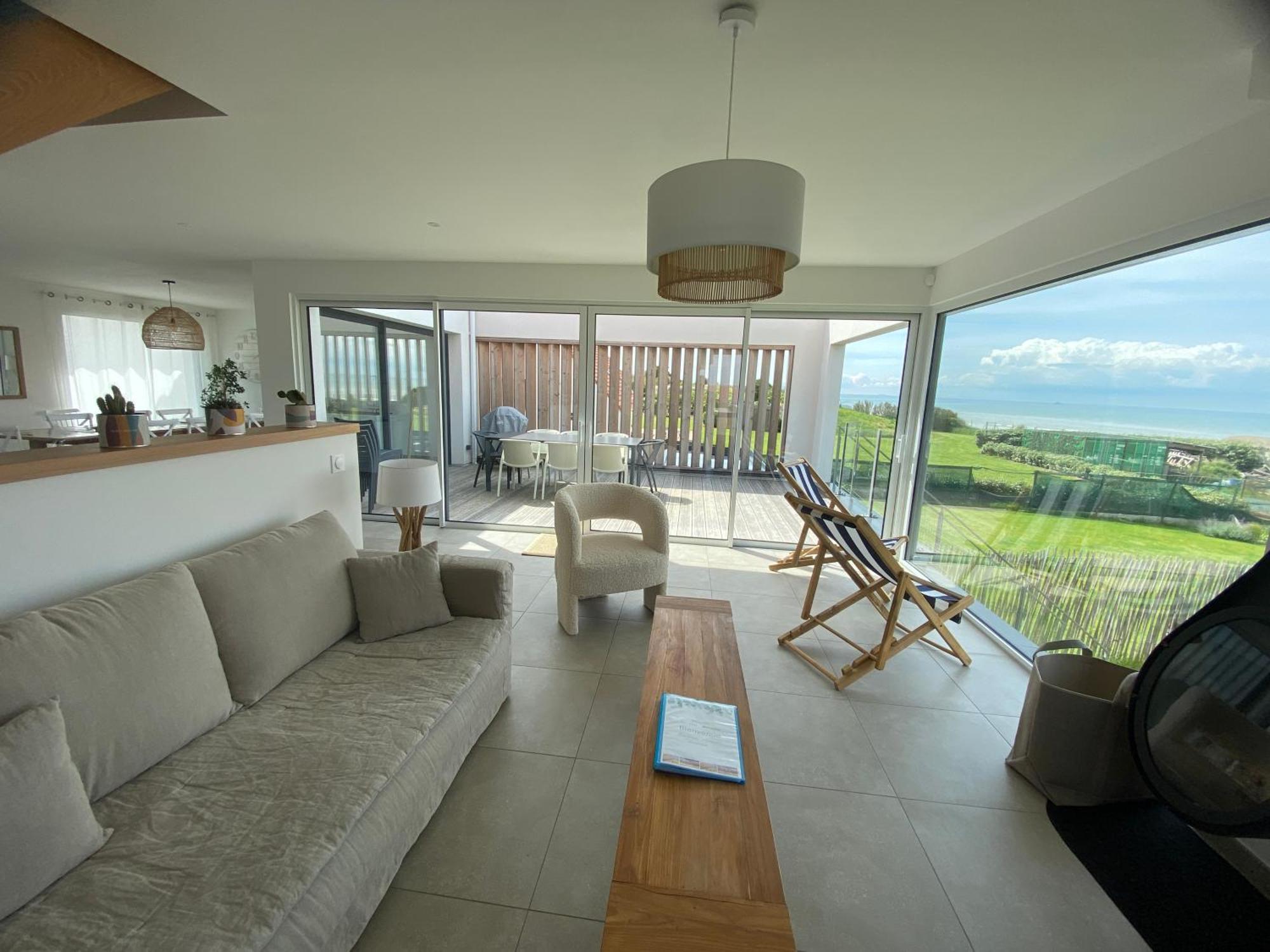 B&B Sangatte-Calais - Terrasse Vue Mer - 2 Min A Pied De La Plage Exteriör bild