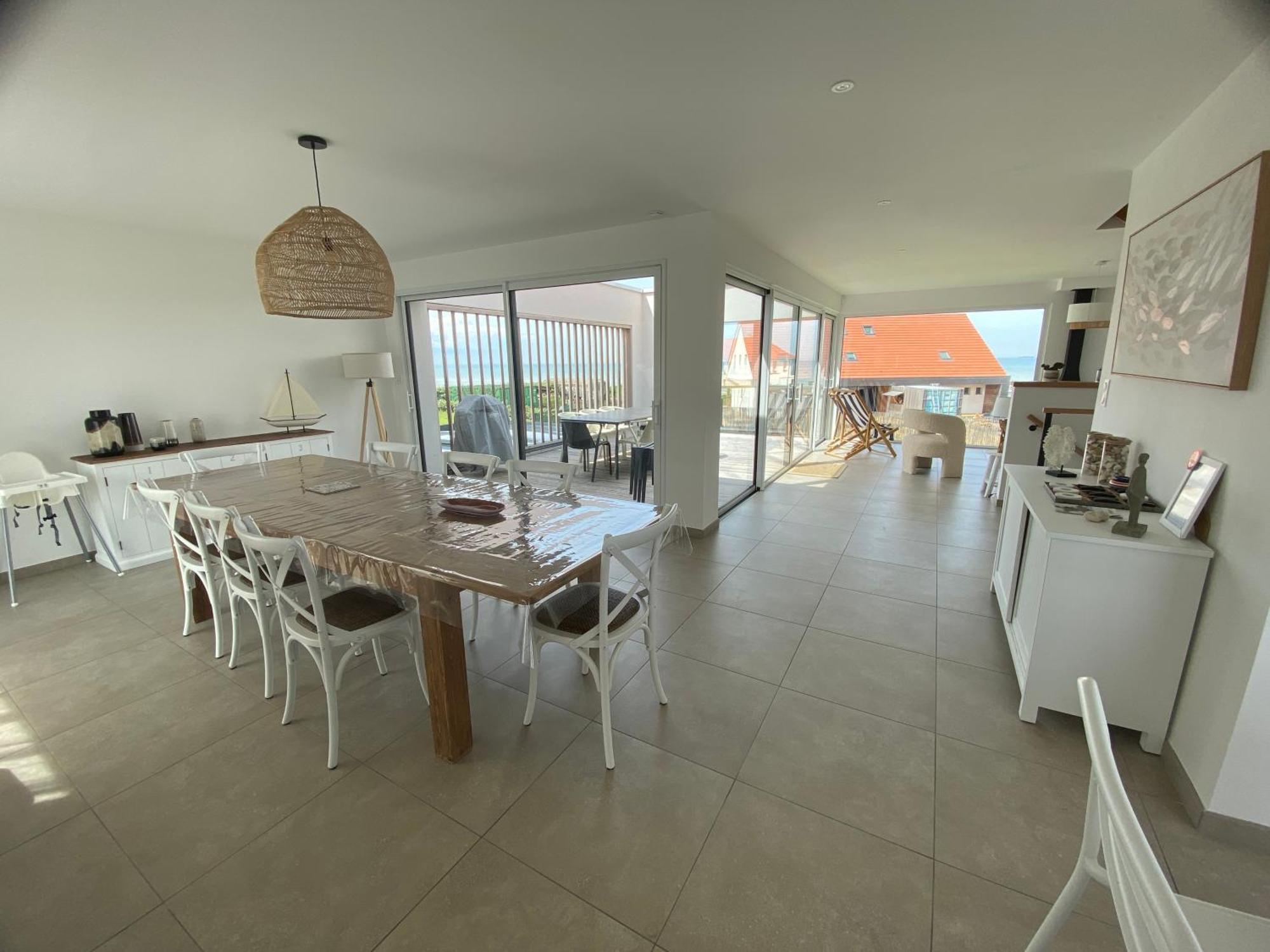 B&B Sangatte-Calais - Terrasse Vue Mer - 2 Min A Pied De La Plage Exteriör bild